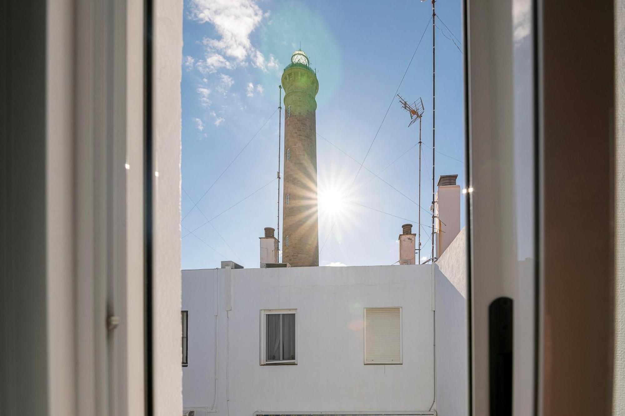 El Paseo Del Faro Villa Chipiona Bagian luar foto